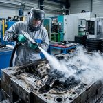 Dry Ice Blasting Cleaning in Rubber Manufacturing